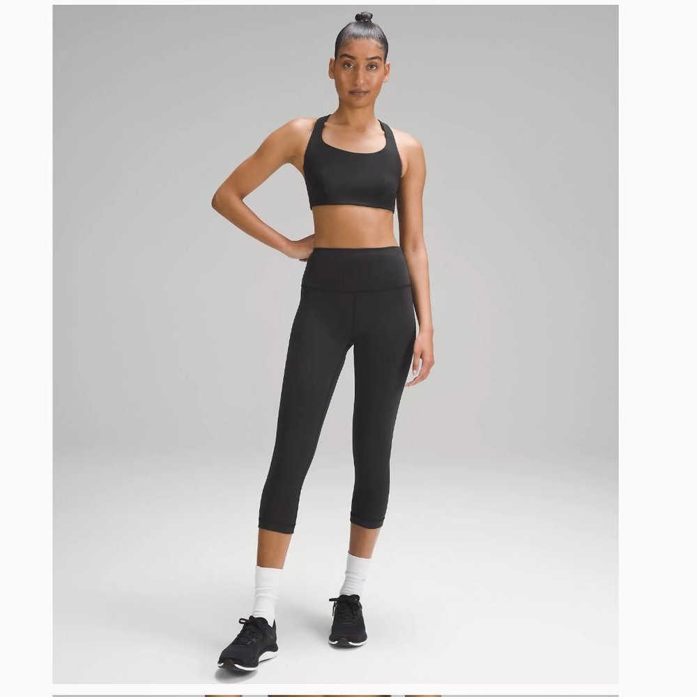 lululemon Wunder Train High-Rise Crop 21" - Size 4 - Gently Worn
